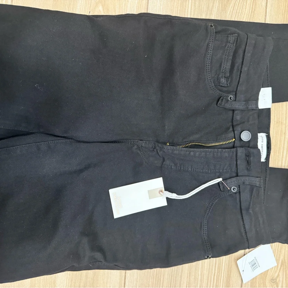 Good American Black Good Legs Jeans - Picture 3 of 5